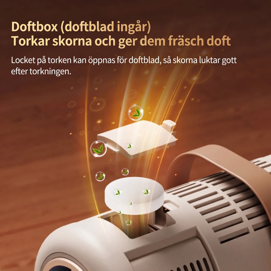 Doftbox med doftblad