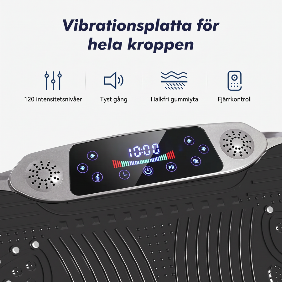 Kontrollpanel med 120 intensitetsnivåer