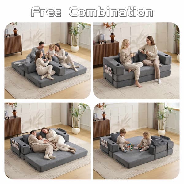 Modulär bäddsoffa 2-sits i manchester