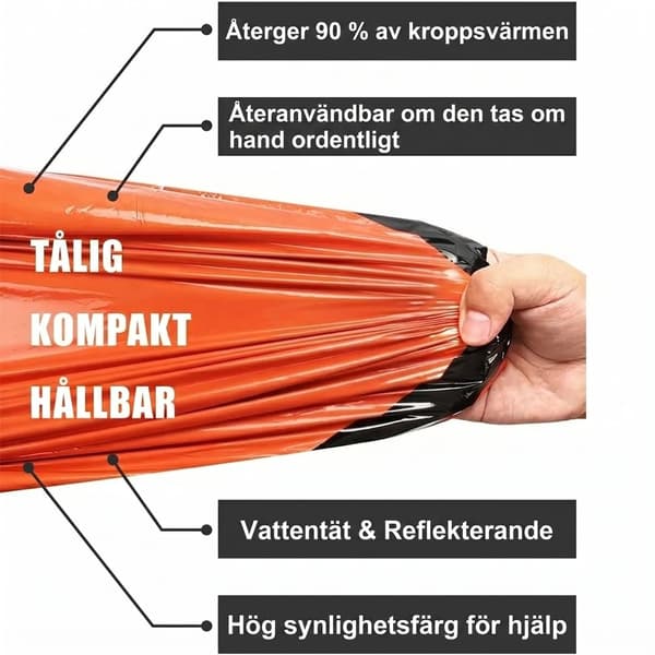 Krisradio med ficklampa och SOS-larm