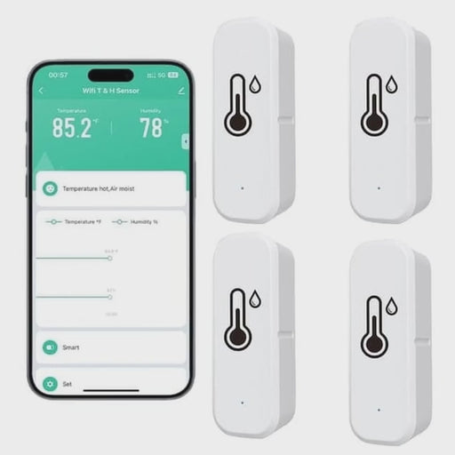 Video: WiFi-termometer och hygrometer 4-pack
