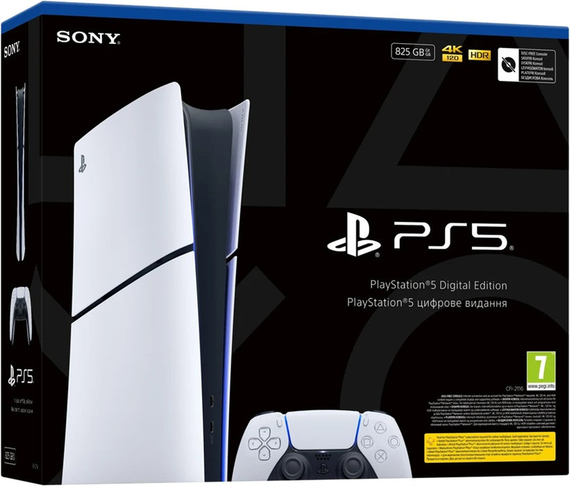 Sony PlayStation 5 (PS5) Slim Digital Edition 825GB (E-chassi)