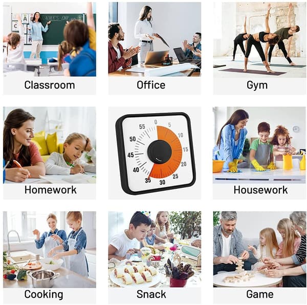 Visuell timer for klassrum och skola