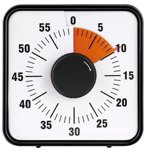 Visuell timer STOR 60 minuter 19 cm