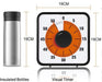 Visuell timer med magnetisk baksida